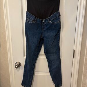 GAP Maternity Over the Belly Classic Blue Women's Jeans
